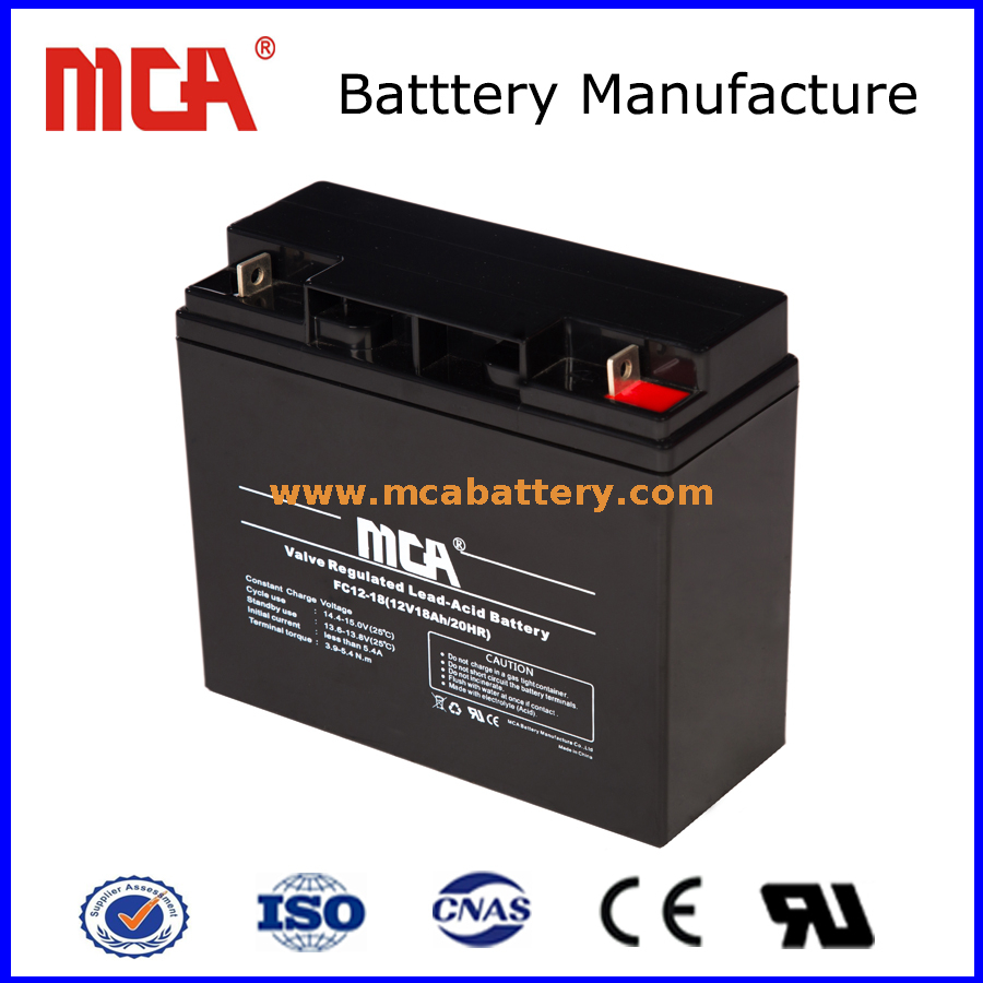 Blei-Säure-AGM-UPS-Batterie 12V 18AH